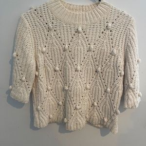 Lost and Wander crop sweater